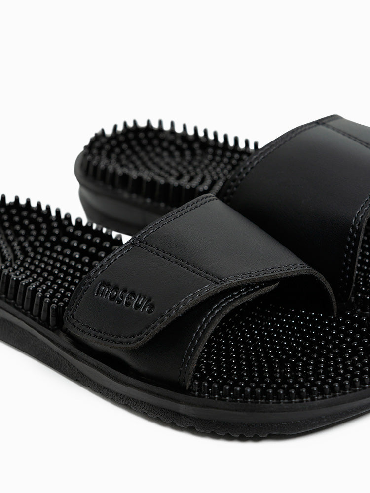 MASEUR Invigorating Massage Sandal black