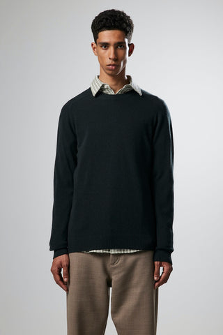 NN07 Edward Knit Sweater dark army