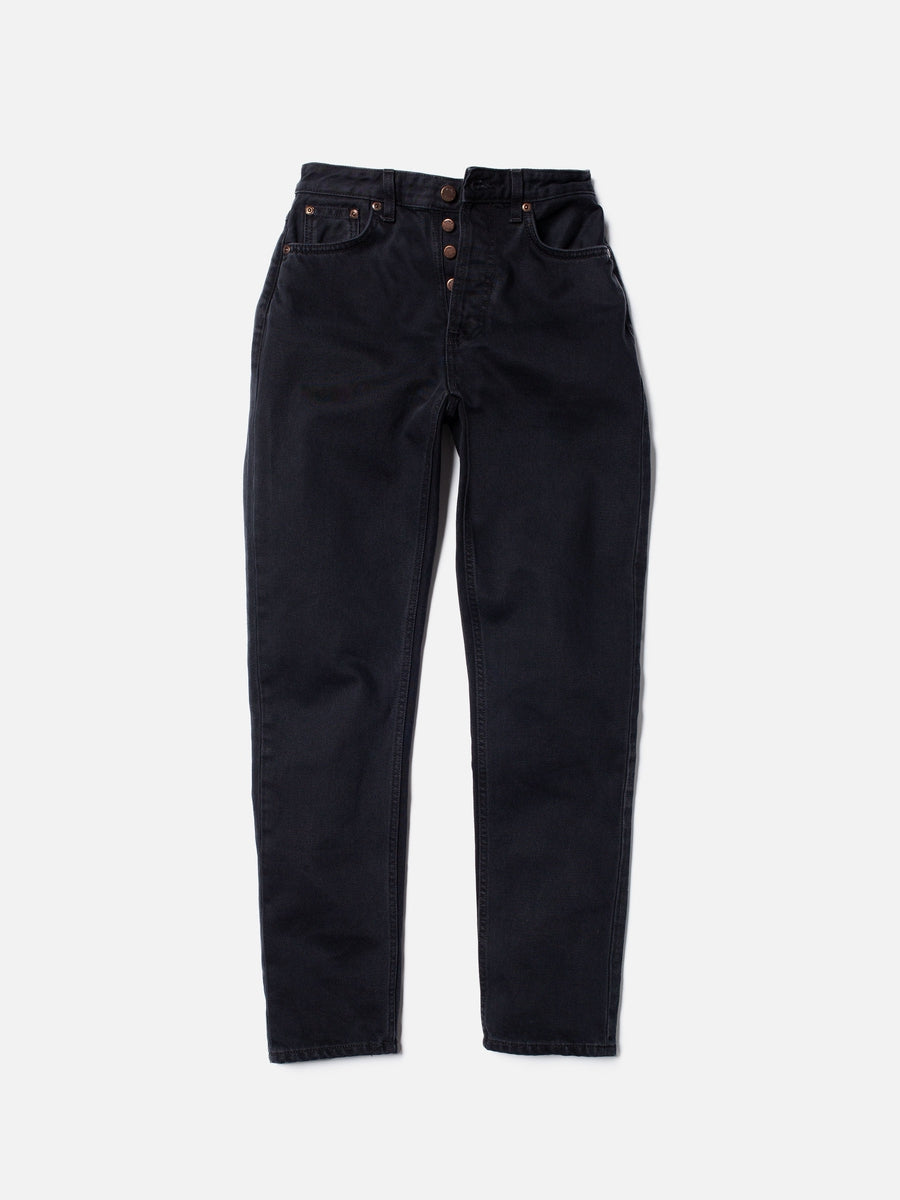 NUDIE JEANS Breezy Britt aged black