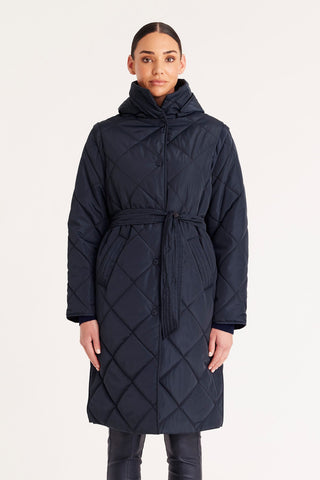 CABLE MELBOURNE Reversible Puffer navy