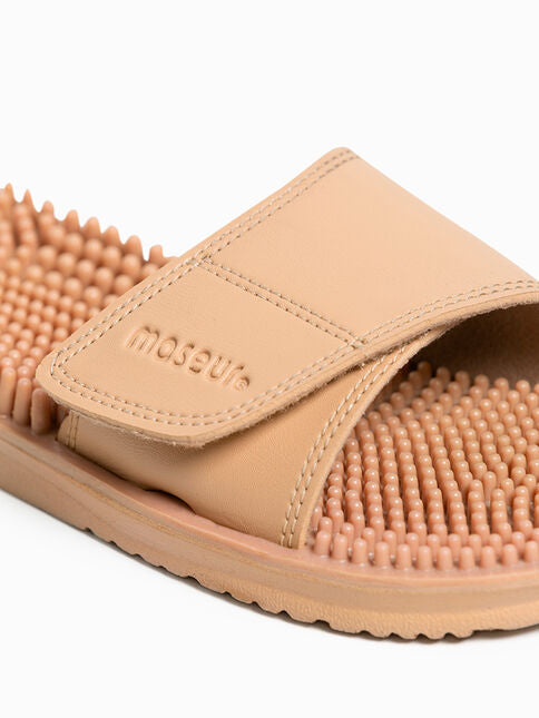 MASEUR Invigorating Massage Sandal beige