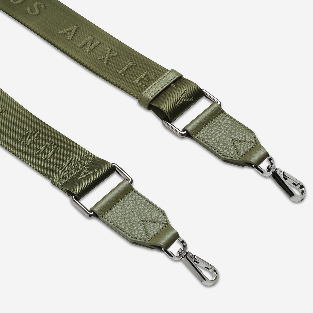 STATUS ANXIETY Webbed Strap Medium - Khaki
