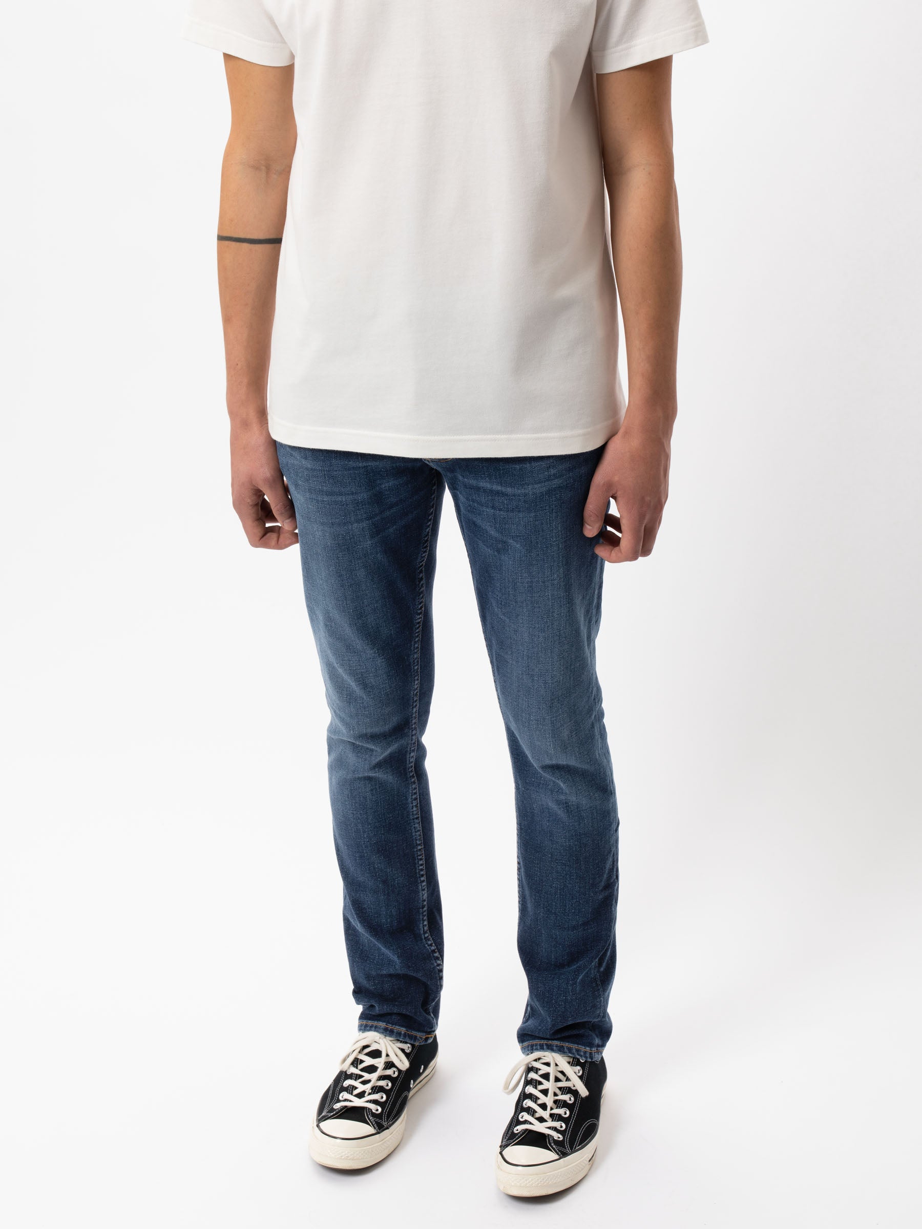 NUDIE JEANS Grim Tim indigo myth