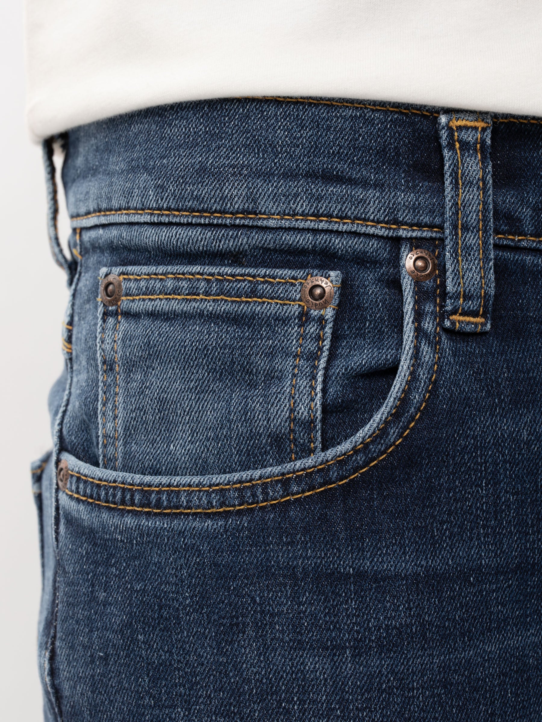 NUDIE JEANS Grim Tim indigo myth