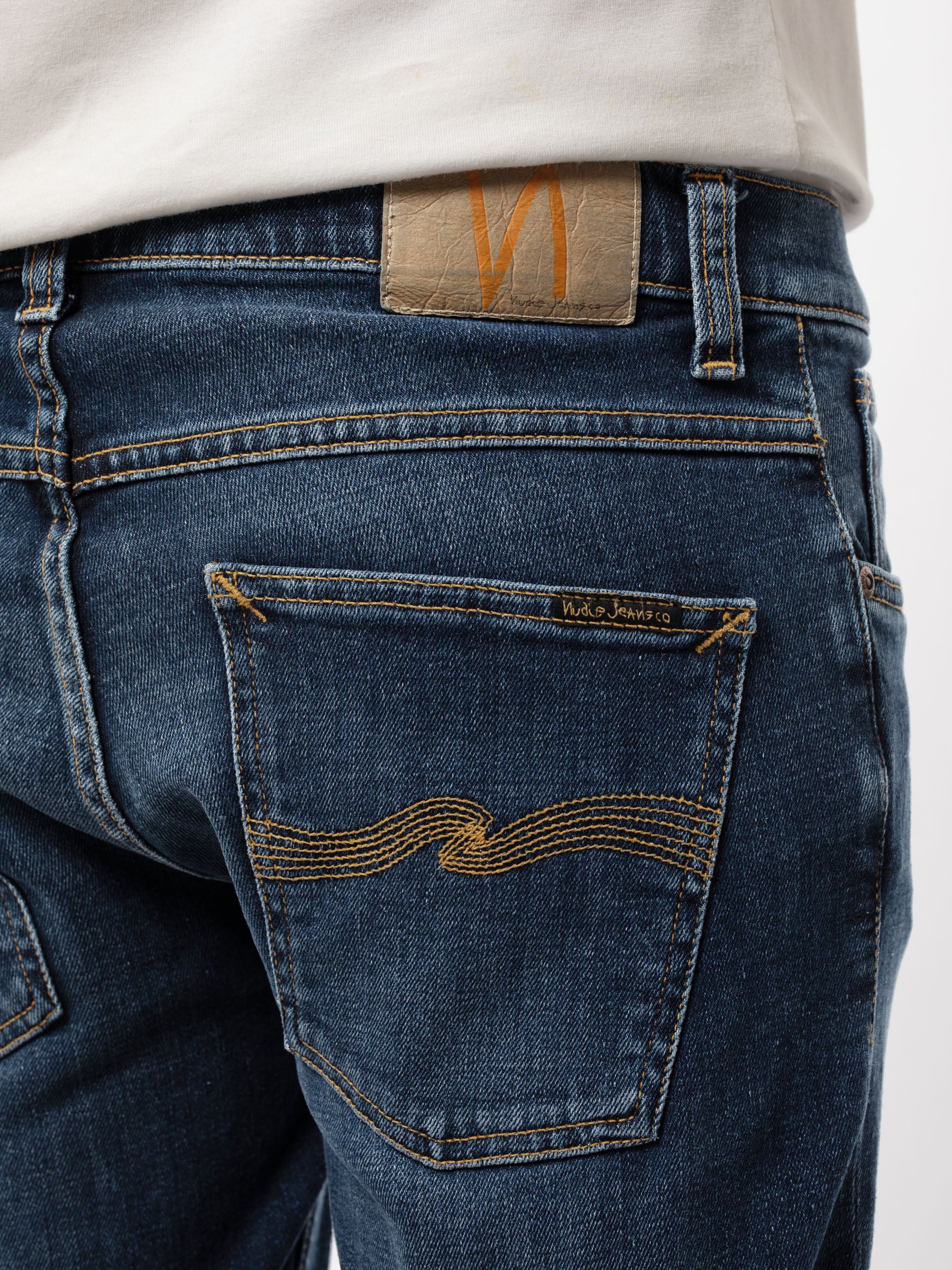 NUDIE JEANS Grim Tim indigo myth