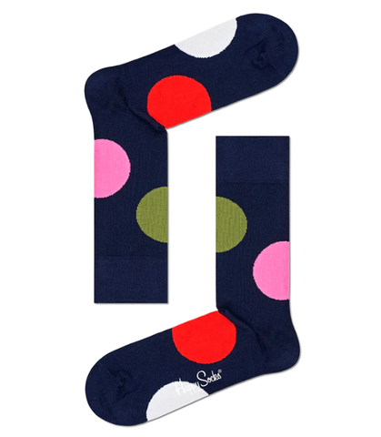 HAPPY SOCKS Jumbo Dot socks navy