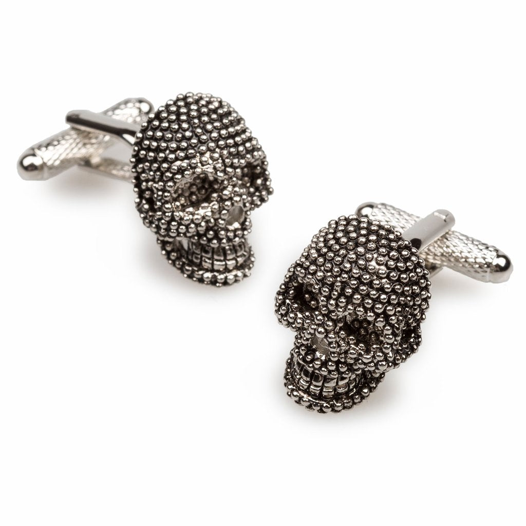 OTAA Kingdom of the Crystal Skull Cufflinks rhodium plating and silver