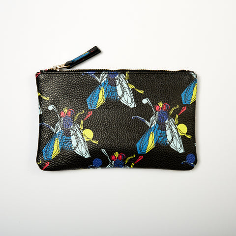 DAY FIVE STUDIOS Vegan Leather Clutch fly