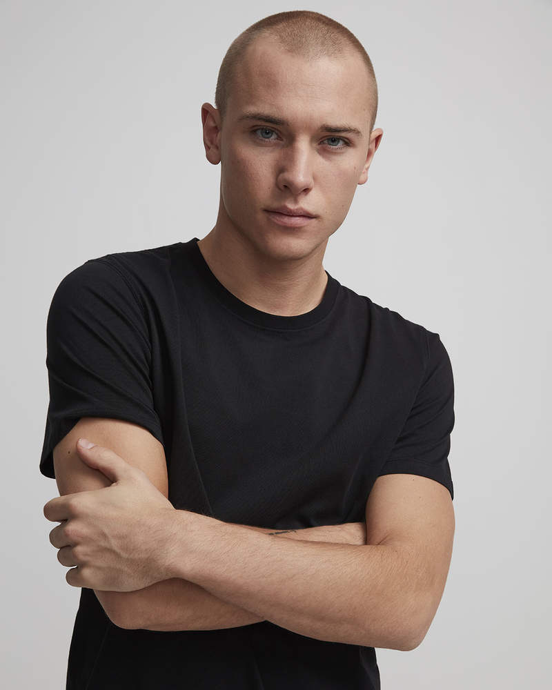 NN07 Pima Plain Tee black