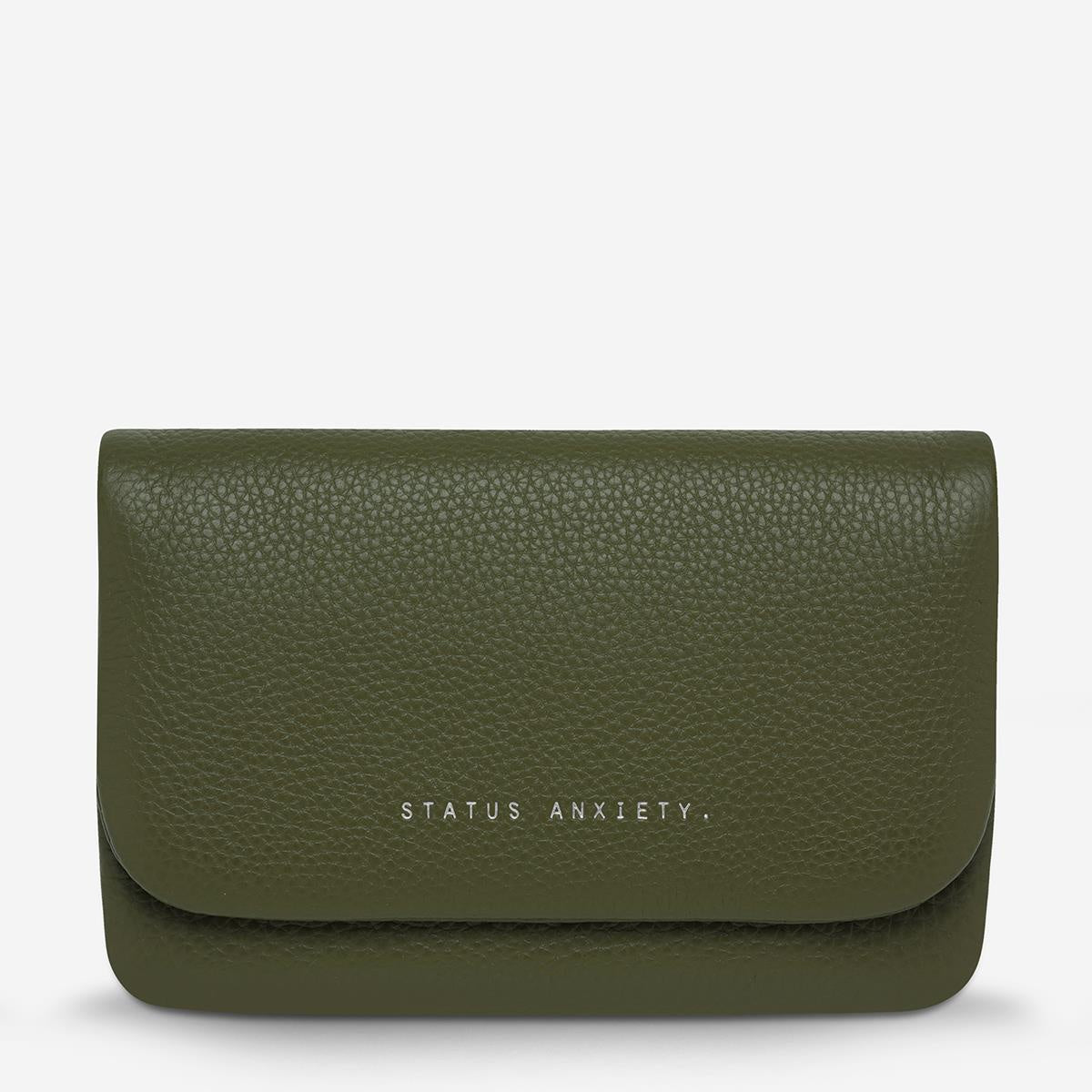 STATUS ANXIETY Impermanent Wallet khaki