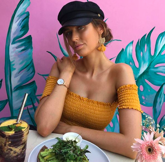 EMELDO DESIGN Annie Earring gold glitter and mustard