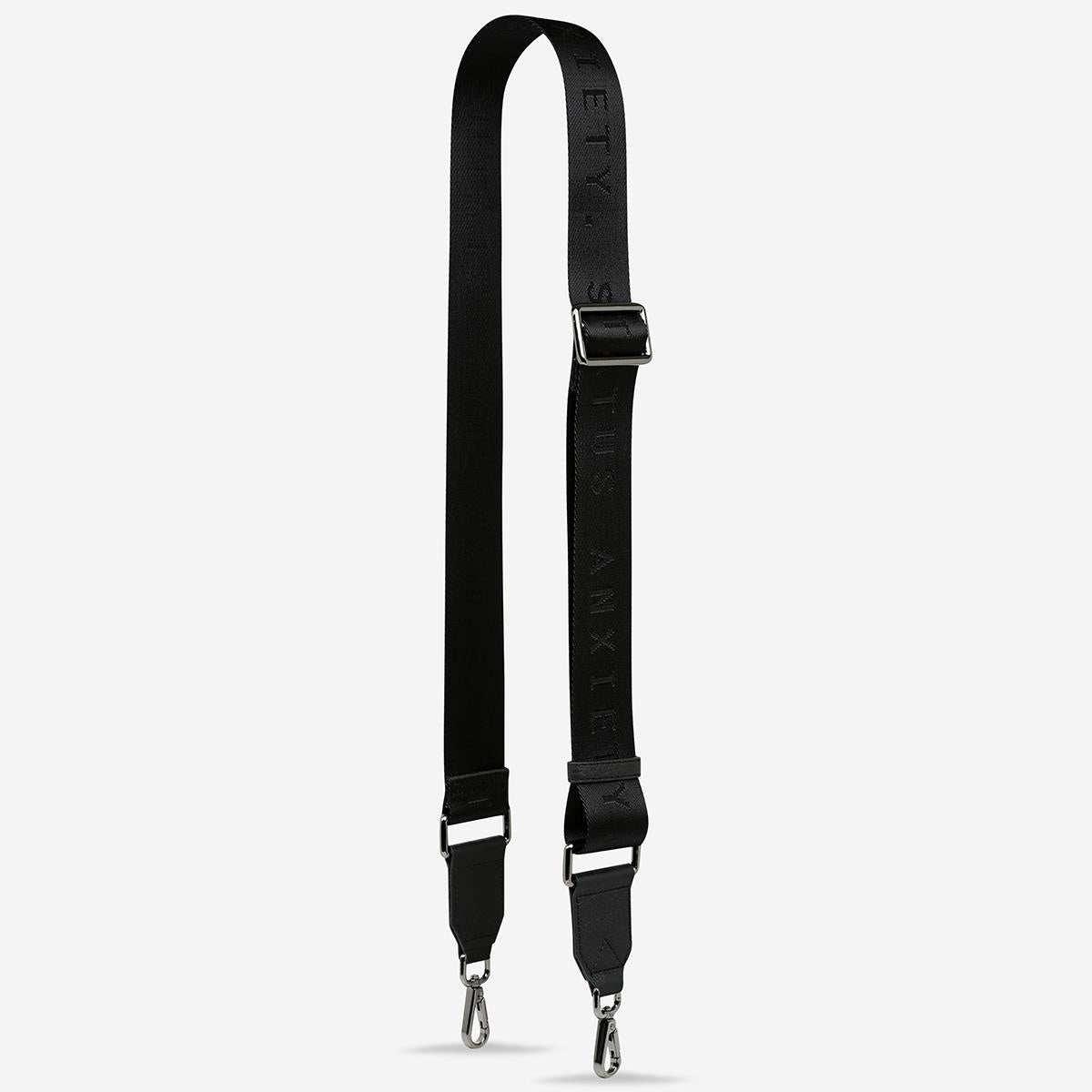 STATUS ANXIETY Webbed Strap Medium - black