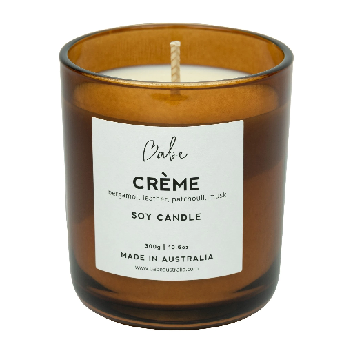 BABE Luxury Soy Candle creme