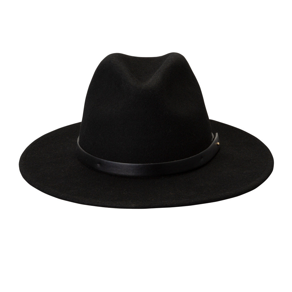 BRKLYN STANDARD Harlow Fedora black