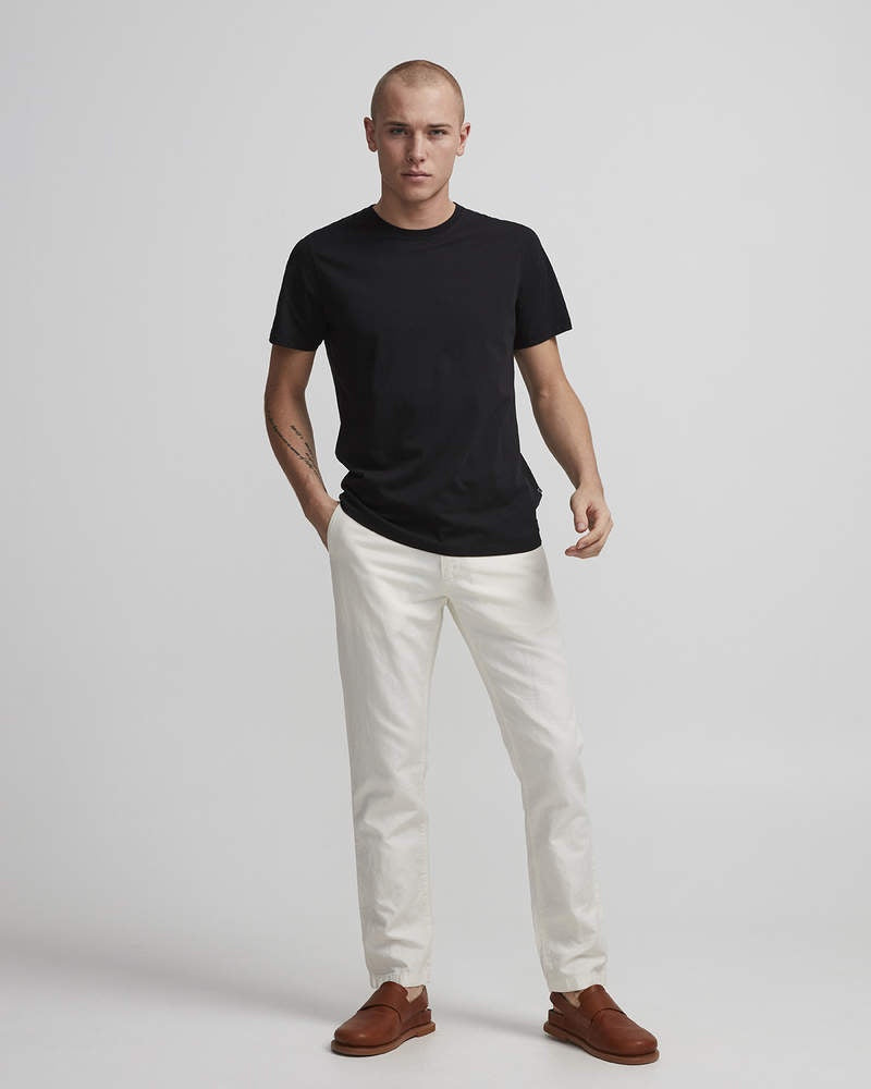 NN07 Pima Plain Tee black