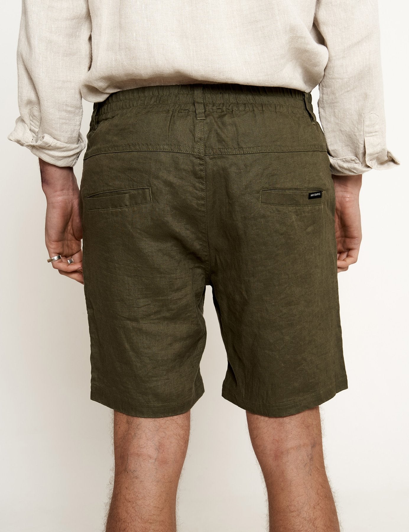 MR SIMPLE Tanner Linen Short fatigue
