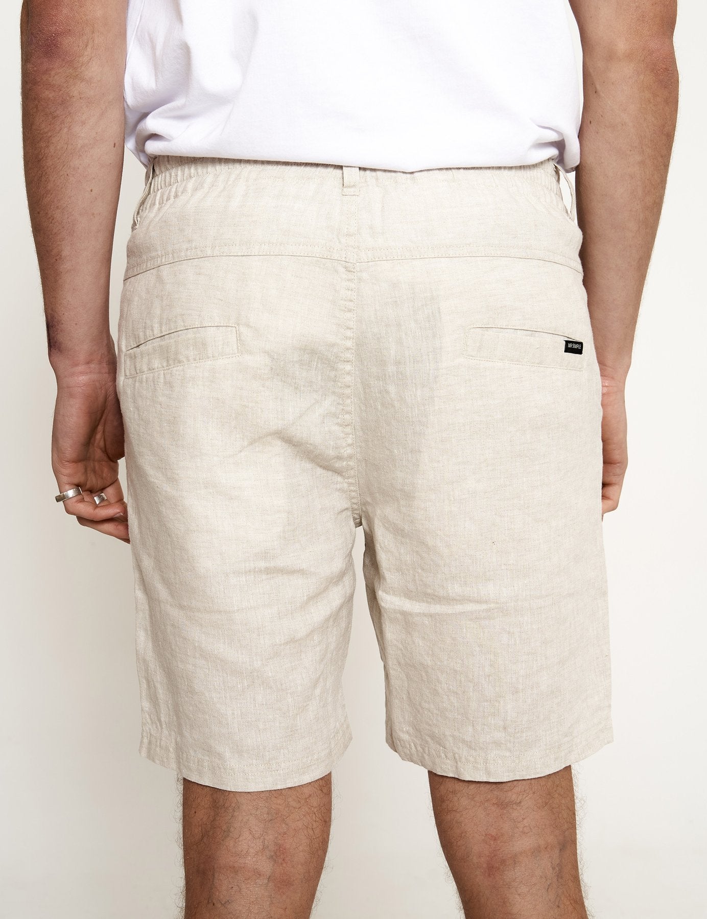 MR SIMPLE Tanner Linen Short natural