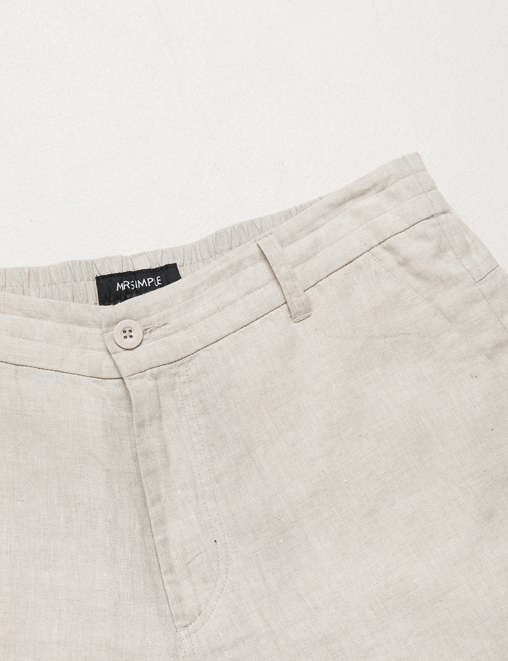 MR SIMPLE Tanner Linen Short natural