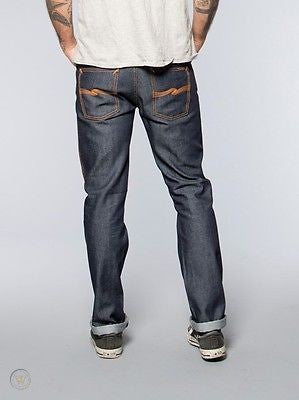 510370● nudie jeans SLIM JIM DRY BROKEN