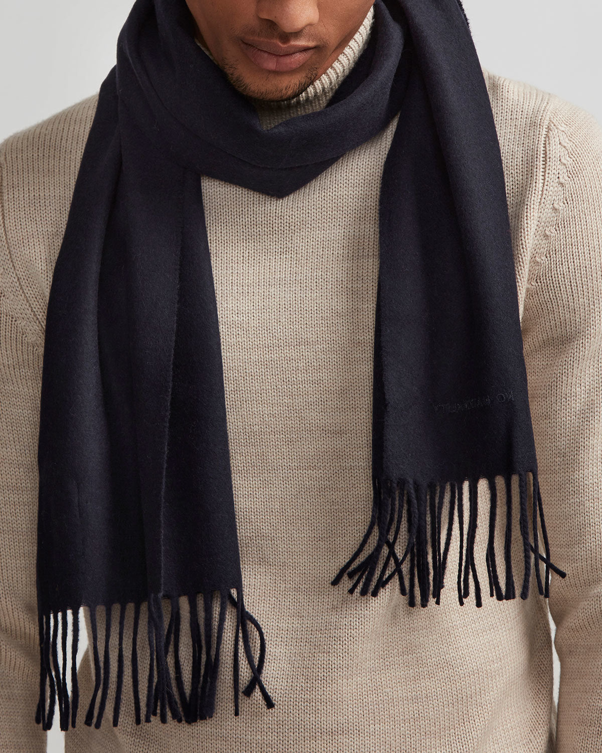 NN07 Scarf One navy blue