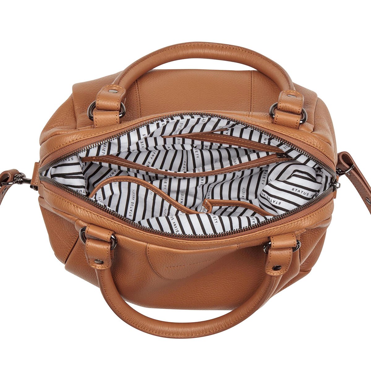 STATUS ANXIETY Force Of Being Bag tan