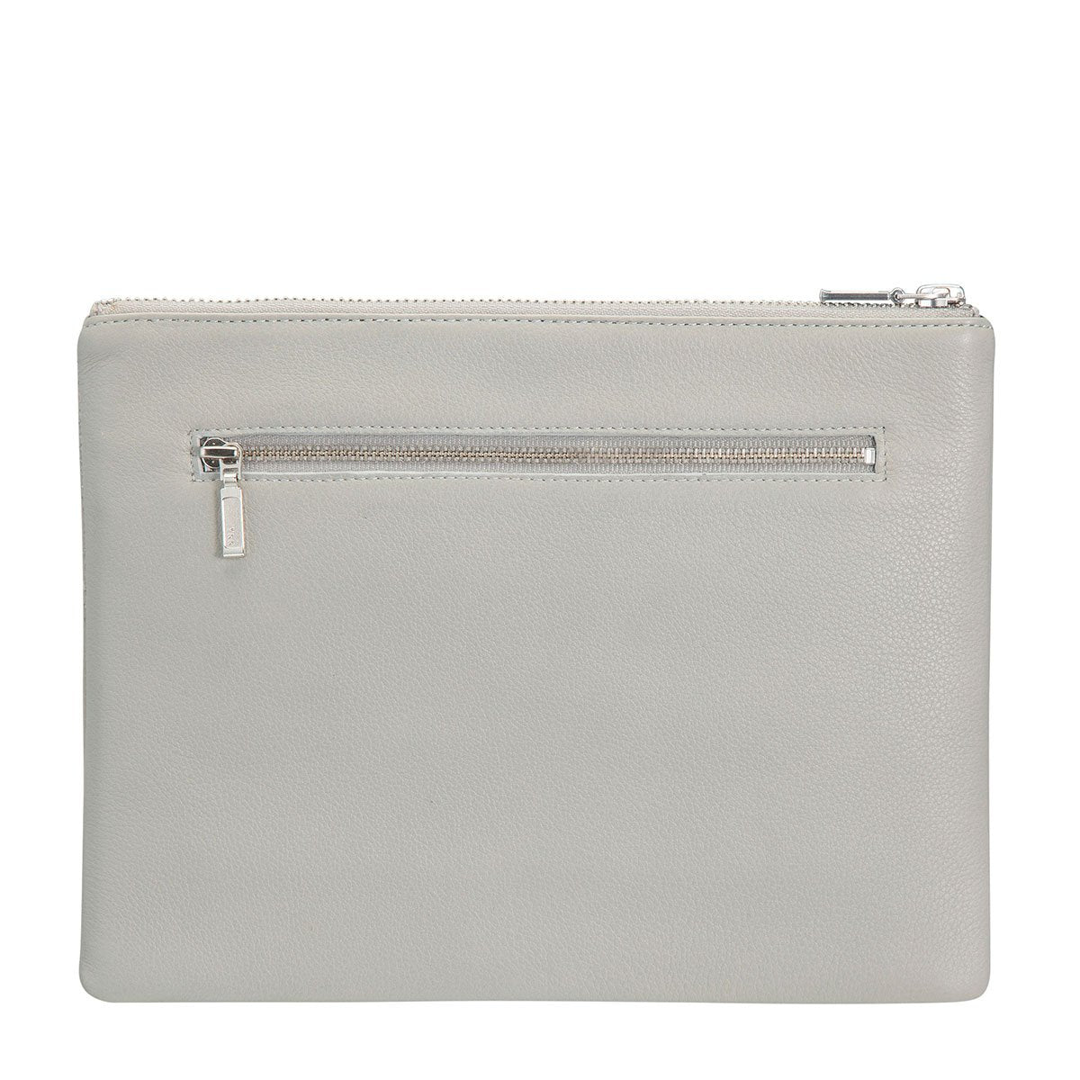 STATUS ANXIETY Antiheroine Clutch light grey