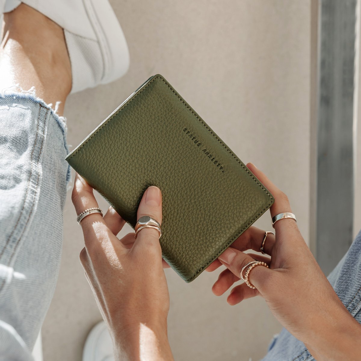 STATUS ANXIETY Insurgency Wallet khaki