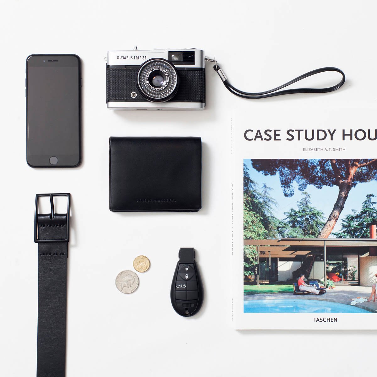 STATUS ANXIETY Nathaniel Wallet black