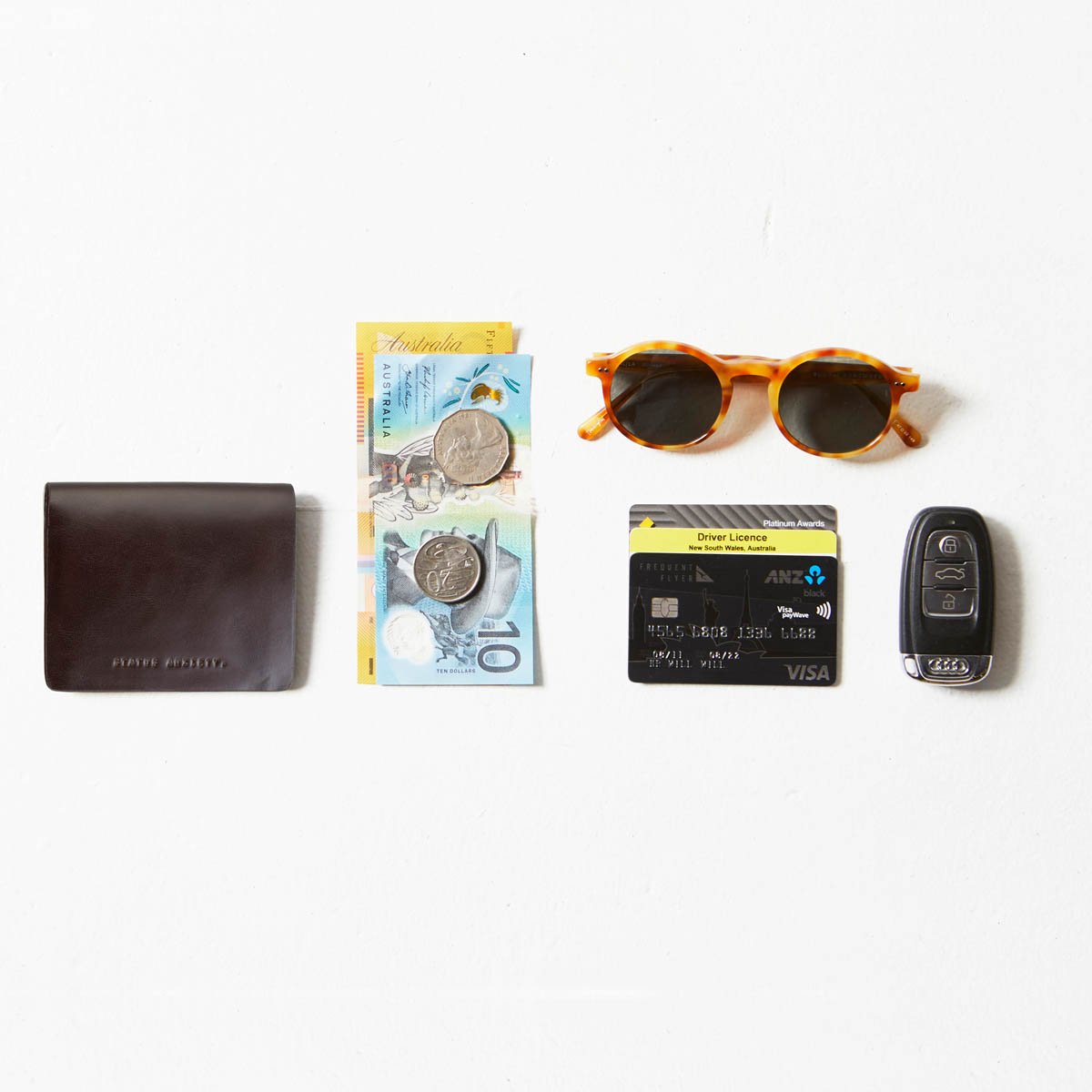 STATUS ANXIETY Nathaniel Wallet chocolate