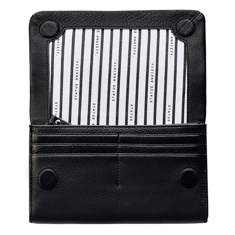 STATUS ANXIETY Remnant Wallet black