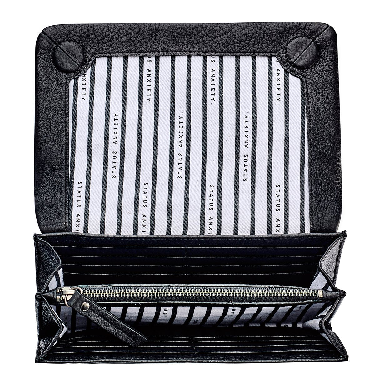 STATUS ANXIETY Remnant Wallet black