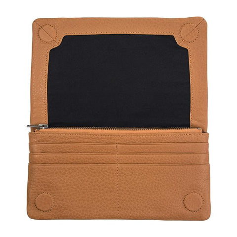 STATUS ANXIETY Some Type of Love Wallet Tan