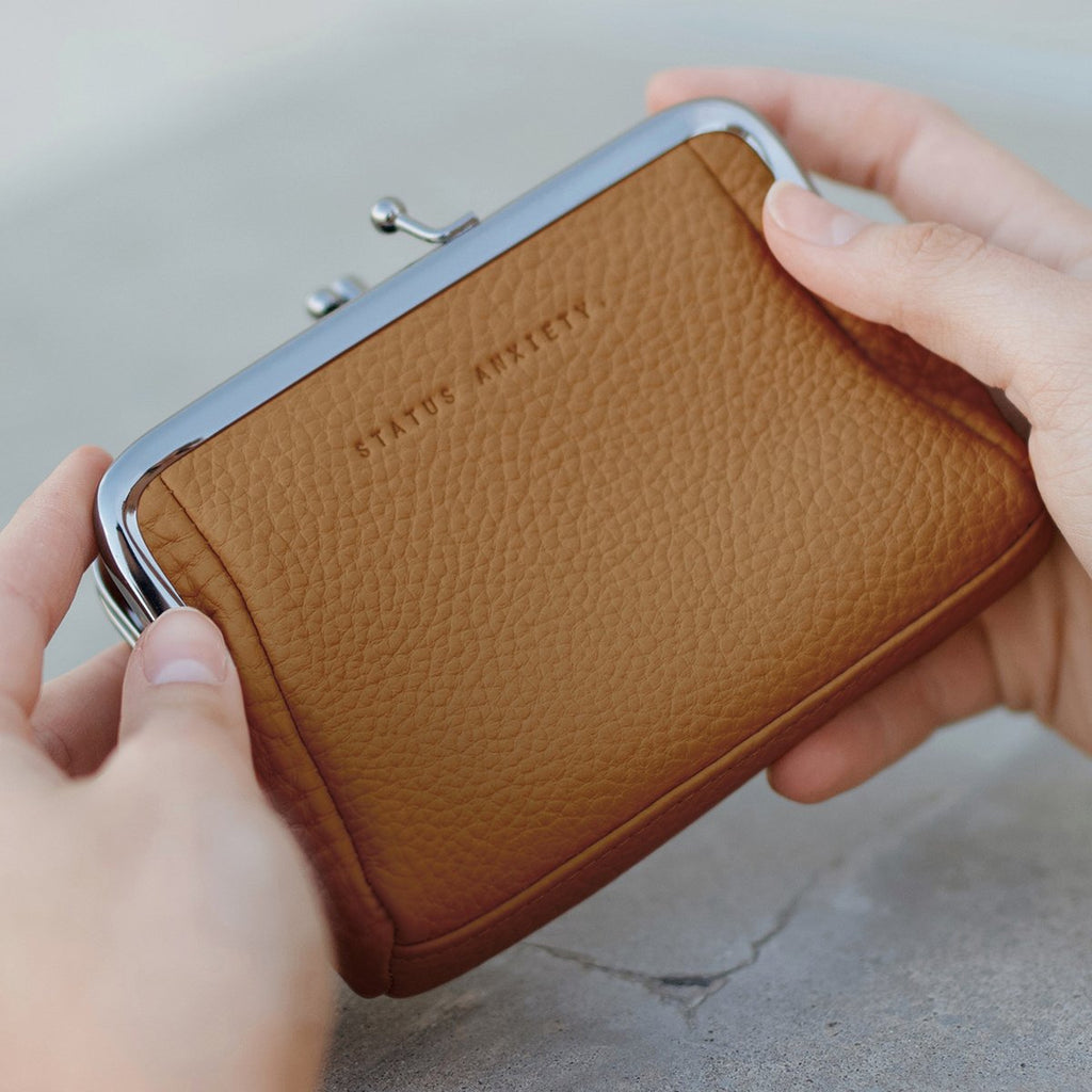 Status Anxiety Nevermind Wallet Tan | Shine On NZ